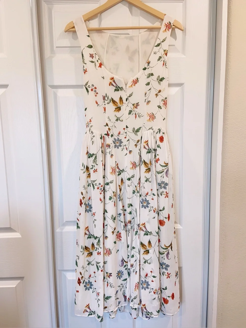 NWT Reformation Anelis Floral Midi Dress - Picture 10 of 13